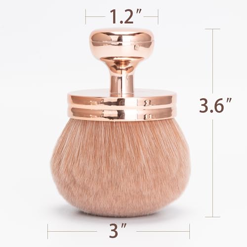 BABYSHEEP Extra Large Kabuki Body Brush for Self Tanner & Makeup