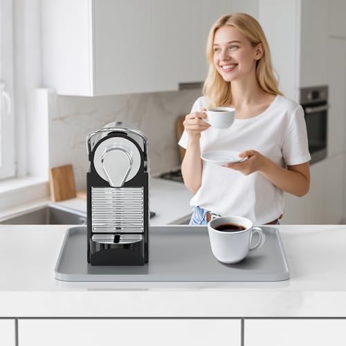 Garolue 16"x16" Silicone Coffee Mat - Waterproof & Heat Resistant