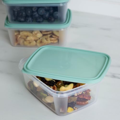 Snap-On Airtight Food Storage Containers – 250ml, 6 Pack
