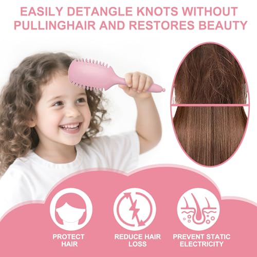 Mini Hair Curly Brush for Curls, Waves & Coils - Travel Size