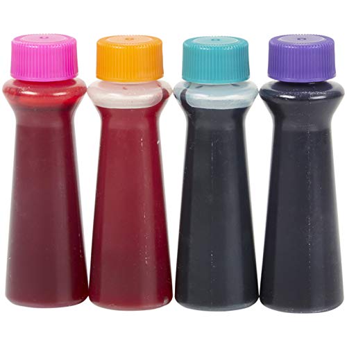 Wilton Neon Gel Food Color Set - 4 Pack, Magenta, Orange, Teal, Purple