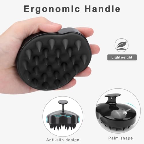 FREATECH Scalp Scrubber Massager for Hair Growth & Dandruff