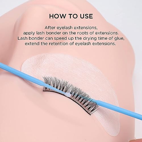 BEYELIAN Lash Bonder for Eyelash Extensions - 4 Pack - Quick Dry, Low Irritation