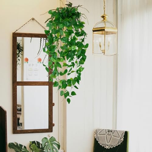 Artificial Hanging Plants Vines - 3 Pack Ivy Greenery Decor