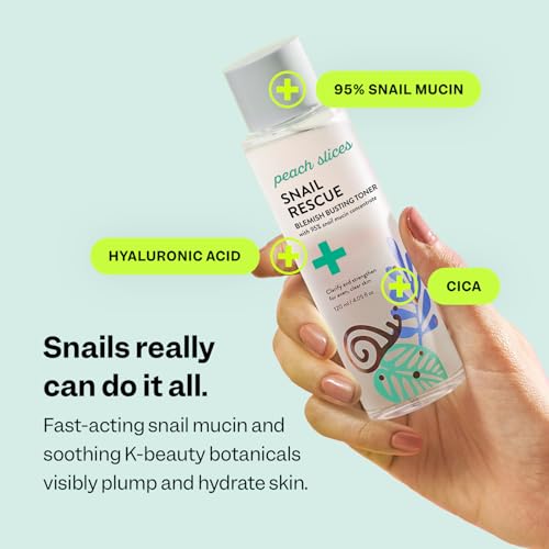 Snail Mucin Toner for Clear Skin - Hydrating Korean Beauty, 4.05 oz
