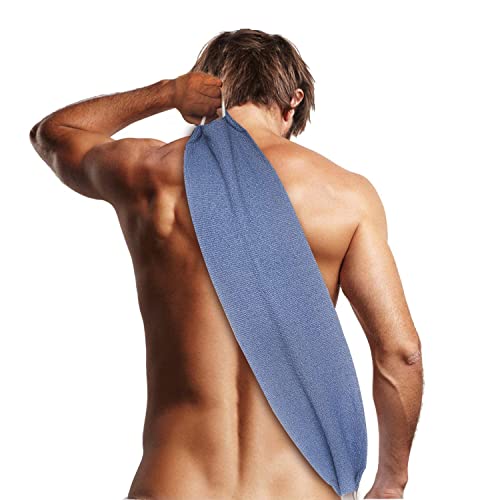 Evridwear Exfoliating Gloves for Body & Back Scrubber with Handles