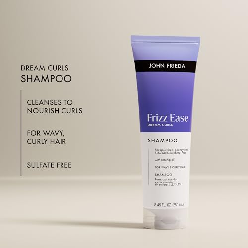 John Frieda Frizz Ease Dream Curls Sulfate-Free Shampoo 8.45 fl oz - Pack of 2, New Packaging
