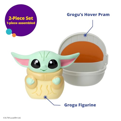 STAR WARS: The Mandalorian Grogu Cake Topper with Hover Pram