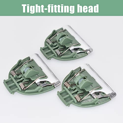 3 Pack Replacement Blades for Meridian Trimmer - Ceramic & Stainless Steel