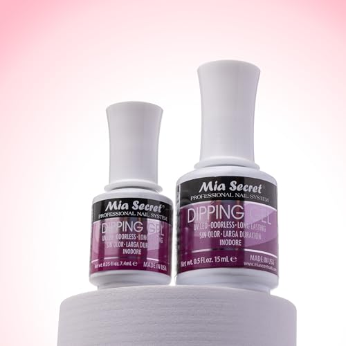 Mia Secret Professional Dipping Gel UV/LED Odorless Acrylic System 1/4 oz