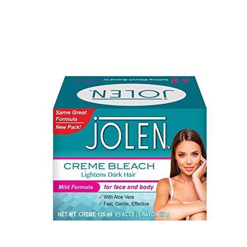 Jolen Mild Facial Bleach 125ml - Gentle Hair Lightening Solution