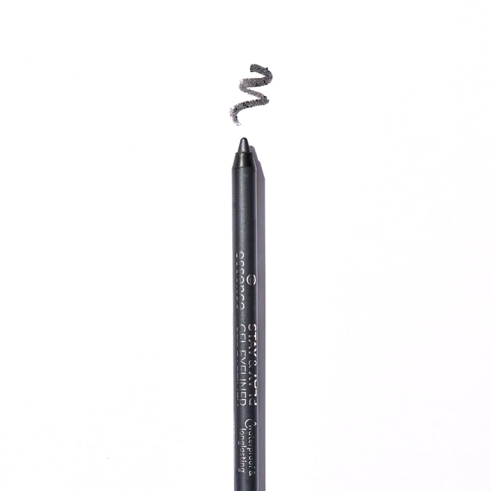 Stay & Play Gel Eyeliner - Waterproof, Long-Lasting Formula | Super Soft Texture | Vegan (05 Verry Berry)