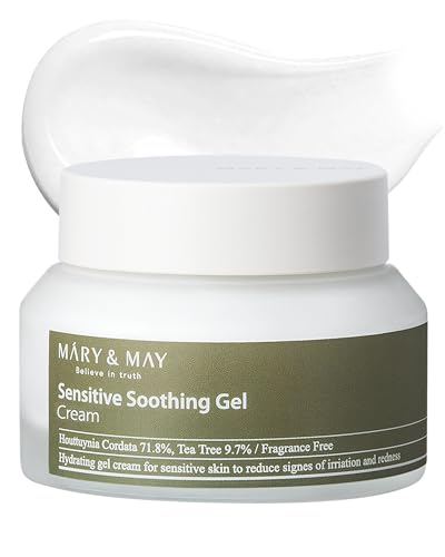 Mary&May Heartleaf Tea Tree Cooling Gel Cream - 2.46 oz