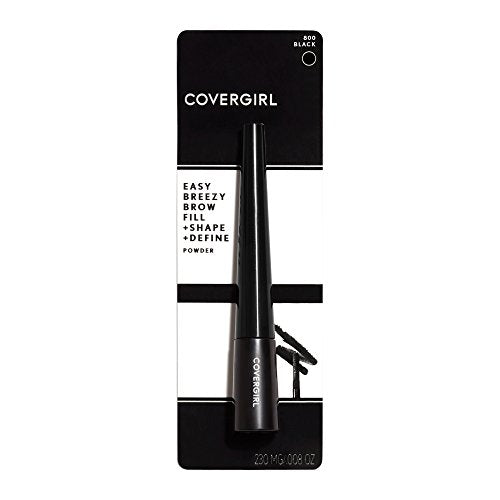 COVERGIRL Easy Breezy Brow Fill + Shape + Define Powder - Black