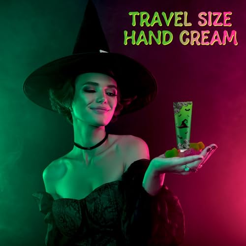 Loopeer 24 Pcs Witch Hand Cream Set - Green Witch Theme Party Favors