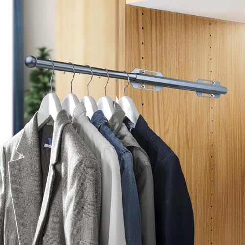 Adjustable 12" Valet Rod for Closet Organization - VanlonPro