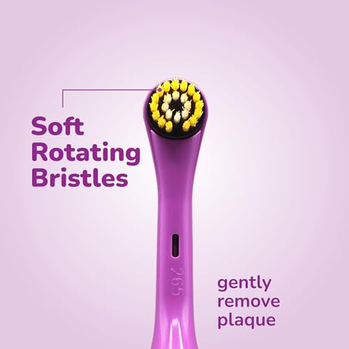 GUM Squishmallows Kids Battery Power Electric Toothbrush - Soft Bristles, Oscillating Head, 2-Pack