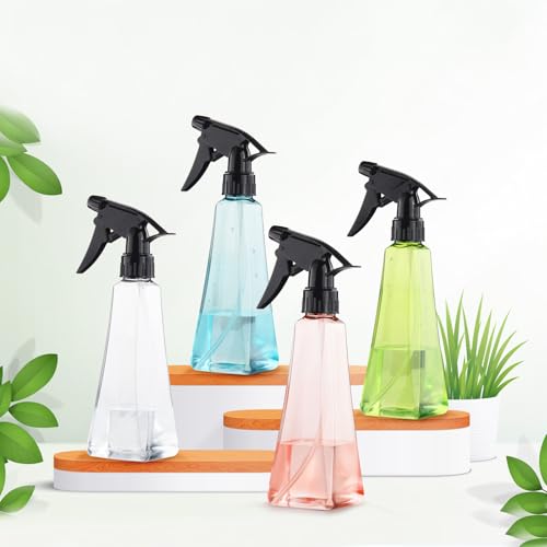 12 Oz. Spray Bottles (2-Pack) - Adjustable Leak-Proof, BPA-Free