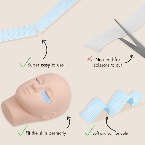 Embagol Eyelash Extension Tape - Medical Silicone Gel, 2 Rolls