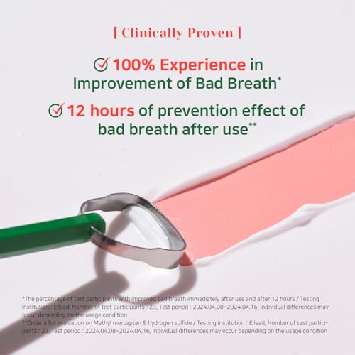 Euthymol Stainless Steel Tongue Scraper - Reduces Bad Breath & Improves Oral Hygiene