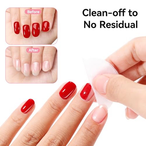 Nailshion Non-Acetone Quick Nail Polish Remover with Cherry Blossom Scent, Refillable Pump 5.46oz