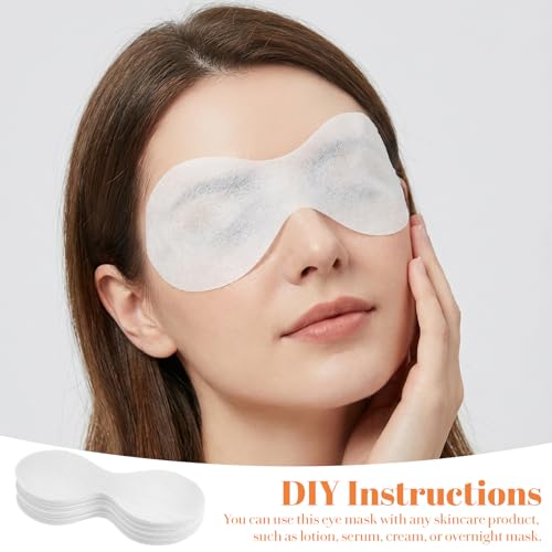 100PCS Disposable Cotton Eye Care Sheets for Skincare & Spa
