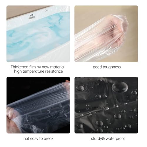 Swingers 10 Pack Disposable Bathtub Cover Liners - Waterproof & Thickened