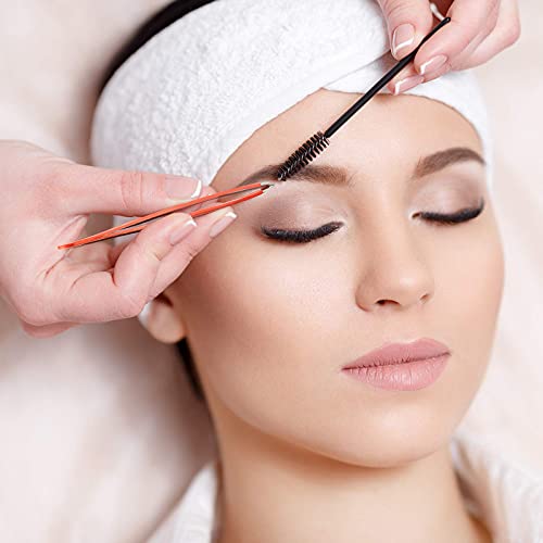 Maitys 30-Piece Stainless Steel Slanted Tip Precision Eyebrow Tweezers