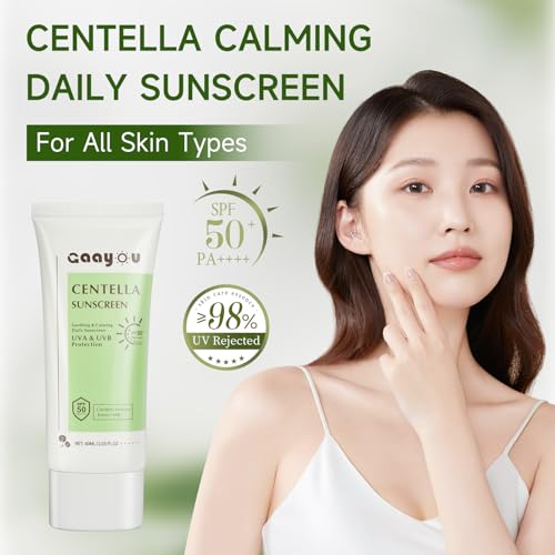 Centella Sunscreen SPF50 PA++++ for Oily Sensitive Skin - Hydrating & Lightweight