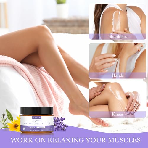 Soothing Nighttime Body Lotion with Magnesium & Arnica - 4.23oz