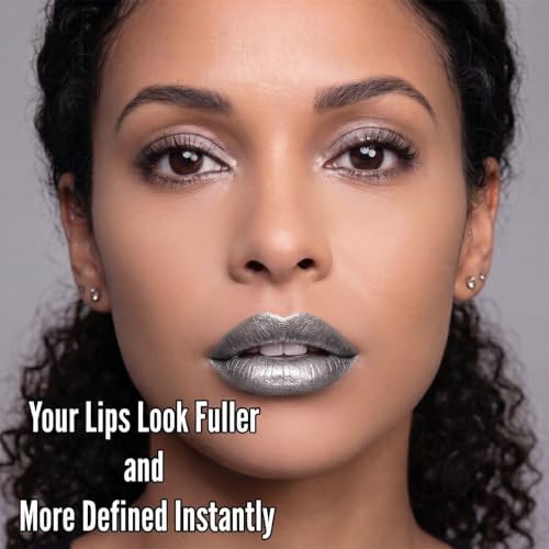 Mynena ISteel Silver Gray Shimmer Lip Gloss Hydrating & Non-Sticky