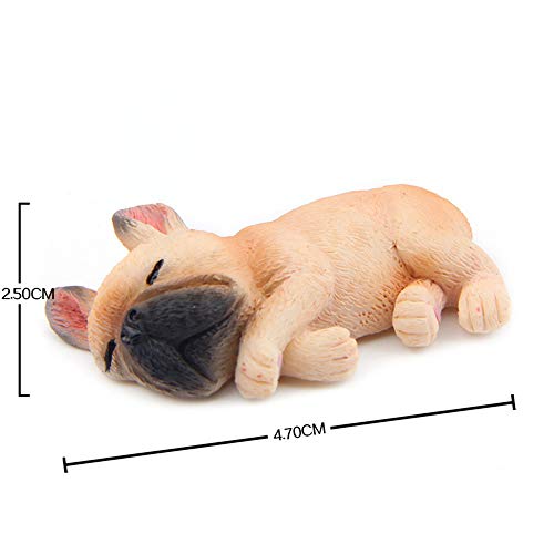 Cute French Bulldog Refrigerator Magnets - 4 Pack Decorative Stickers