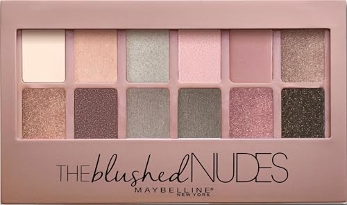 Maybelline Blushed Nudes Eyeshadow Palette - 12 Pigmented Shades