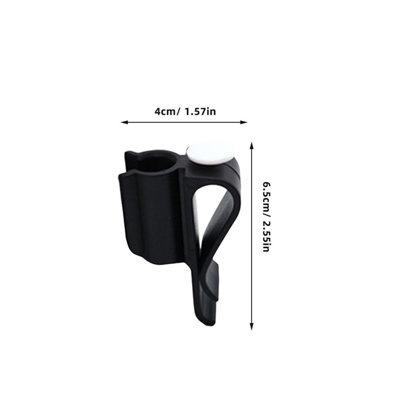 POPETPOP Golf Club Bag Clips On: 14 Pack Plastic Putter Clamp Holder Organizer - Durable Golf Accessories for Men Women Golfer (Black)