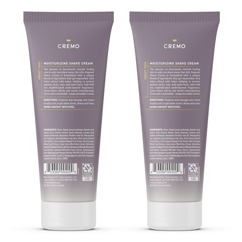 Cremo Women's Shaving Cream, French Lavender, 6 Fl Oz (2 Pack)