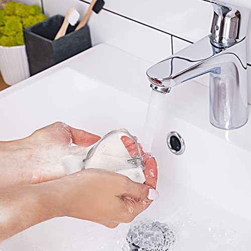 Cobahom 6 Pack Mesh Soap Bags for Bath & Shower - 6x3.5 Inch