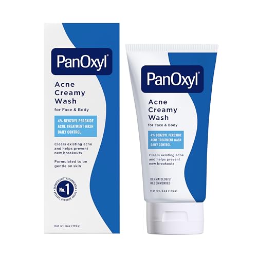 PanOxyl Acne Creamy Wash with 4% Benzoyl Peroxide - 6 oz