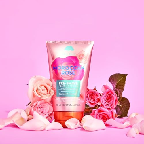 Tree Hut Moroccan Rose Pre-Shave Foaming Polish 7 Fl Oz – Rose, 1 Pack