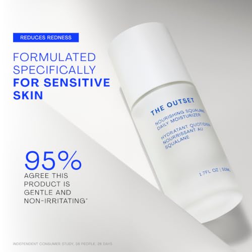 The Outset Squalane Daily Face Moisturizer - Hydrating Barrier Repair Cream