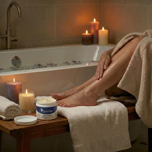Bunion Bootie Night Cream for Dry Cracked Feet - Soothing Foot Moisturizer