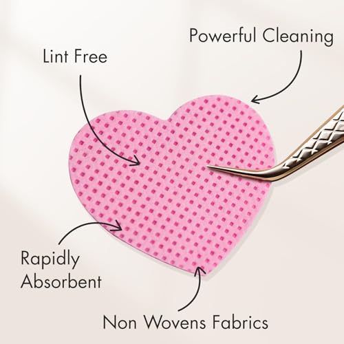 Embagol 400 PCS Lint-Free Eyelash Extension Glue Wipes