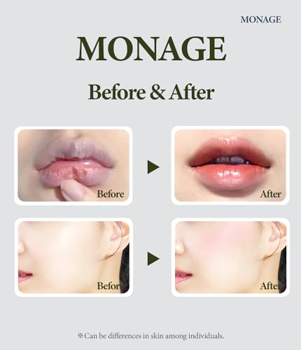 MONAGE Raum Tinted Lip Balm - Organic & Moisturizing Lip Care