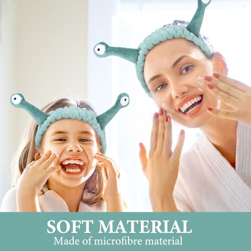 Molain Flannel Skincare Headband for Washing Face - 10 Pack, Multicolor