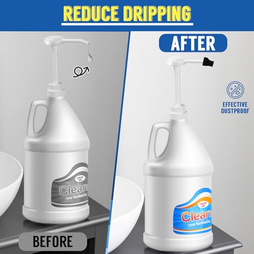38-400 Pump Dispenser for 5 Gallon Jugs - 3 Pack with Extended Tube