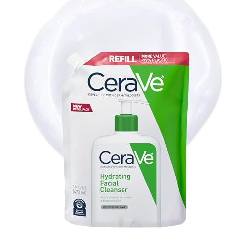 CeraVe Hydrating Cleanser with Hyaluronic Acid, 16oz Refill