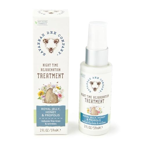 Savannah Bee Company Night Time Rejuvenation Honey Cream 2 Oz — Anti-Aging & Skin Hydration