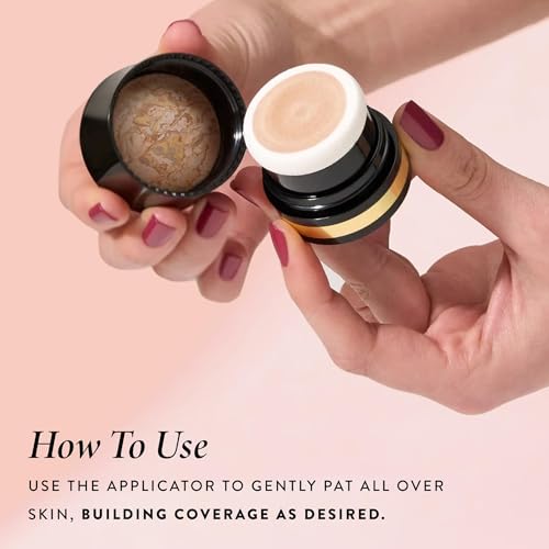 LAURA GELLER Baked Balance-n-Brighten Foundation Travel Size Tan 06 | Age-Defying, Self-Adjusting Powder