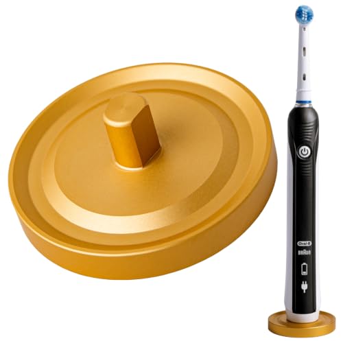 Gold Aluminum Oral-B Electric Toothbrush Holder - Pack of 1
