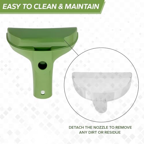 Bissell Compatible 6-Inch Tough Stain Brush Tool with Removable Nozzle