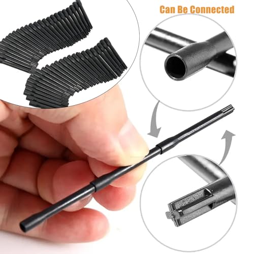 Yuelong Tattoo Ink Mixer Machine Kit - 100 Disposable Sticks, Portable & Durable